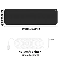 Earth - Connected Grounding Mat for Pain Relief and Relaxation - Ideal for Travel and Everyday Use (30x100CM)