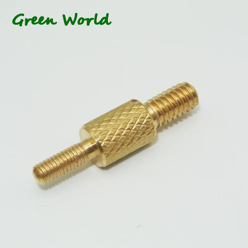 Aluminum Alloy Pipe Joint 1pc/Lot Solid Brass Adapter Double Male Thread