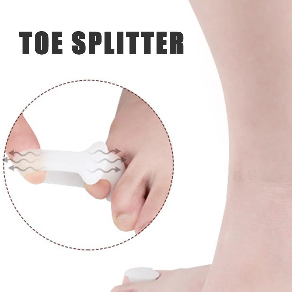 Foot Care Bunion Hallux Valgus Correctors 1 Pair Little Toe Thumb Separators Orthotics Protector Bones Overlapping Pedicure