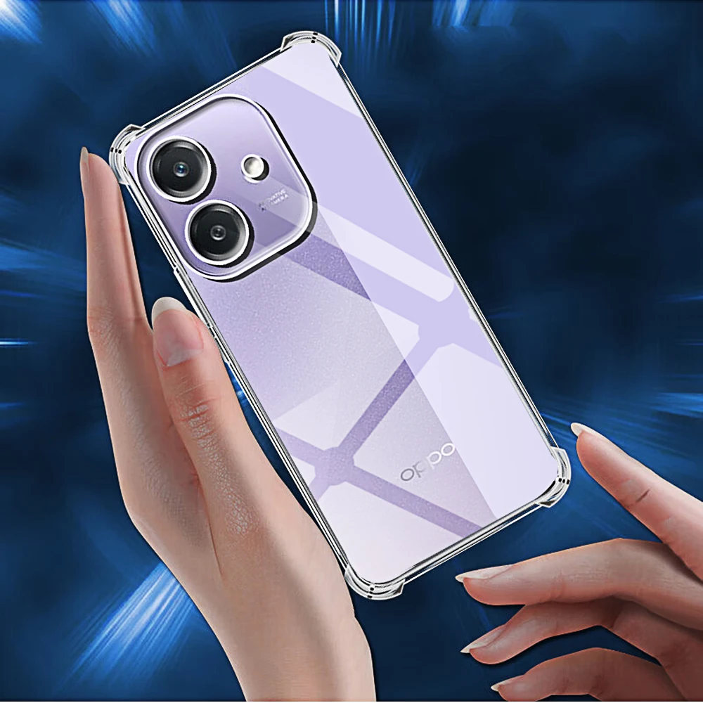 Crystal Clear Protective Transparent Phone Case with Enhanced Camera Shield
