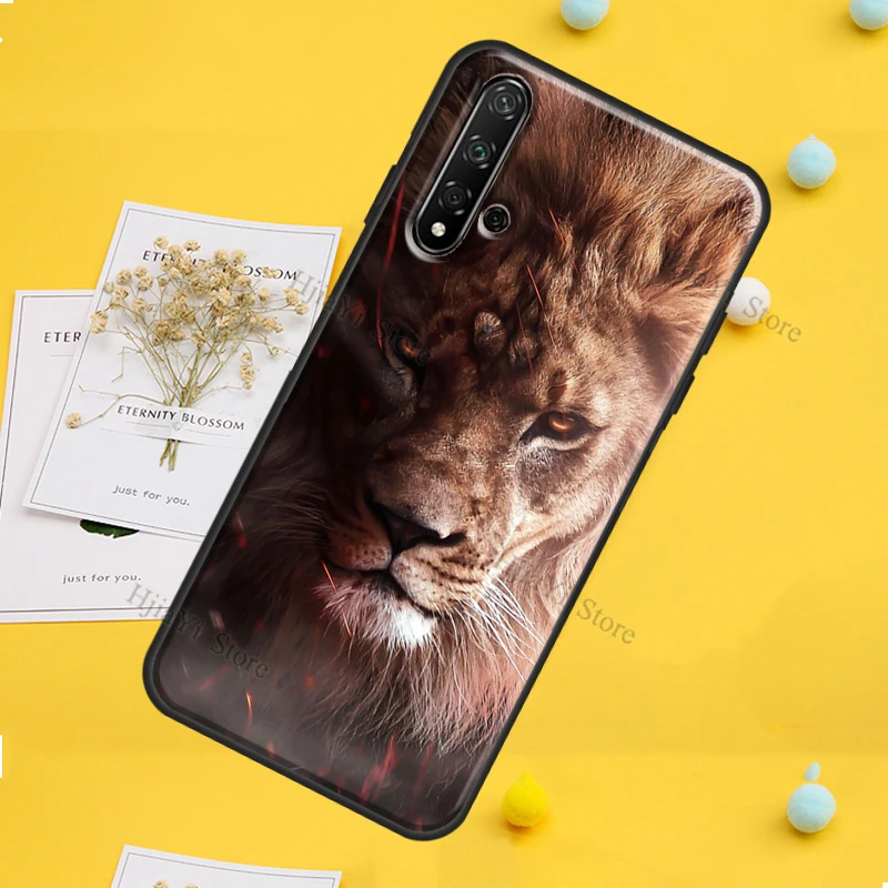 Lion Head Design Smartphone Case Cover