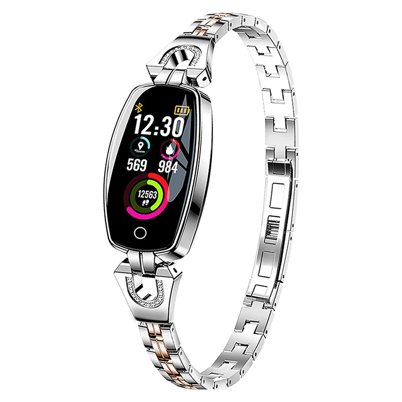 

Fitness SmartWatch Women Elegant Blood Pressure Sleep Monitor Heart Rate Pedometer Calorie Sports Smart Watch Fitness Tracker