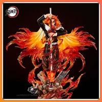 مجسم أصلي لشخصية رينغوكو كيوجورو (قاتل الشياطين) بطول 30 سم | Official Demon Slayer Rengoku Kyoujurou Collection Statue 30cm