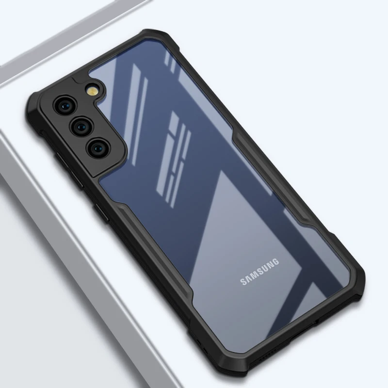 Custodia Galaxy S24 S21 S23 Fe, Per Samsung S20 Fe S21 S22 S23 S24 Custodia Ultra Note 20 Custodia Antiurto, Cover Posteriore Trasparente