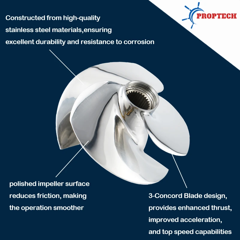 For Seadoo Jet Ski Impeller Replaced Solas SXX-CD-13/18 RXP-X 300 RXT-X 300 GTX LIMITED 161mm 3 Blades
