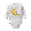 My First Eid Baby Bodysuits Cotton Long Sleeve Eid Mubarak Rompers Boys Girls 1st Ramadan Clothes Islamic Muslim Holiday Outfits 2