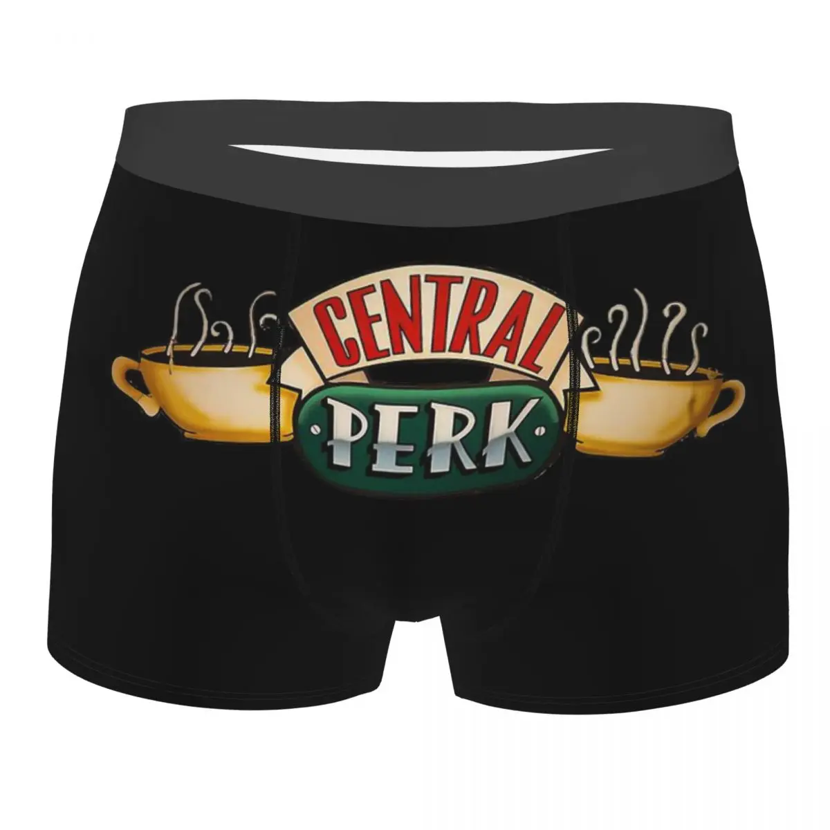 Colorful Pair Best Friends TV Show Man's Underpants, Highly Breathable printing Top Quality Birthday Gifts