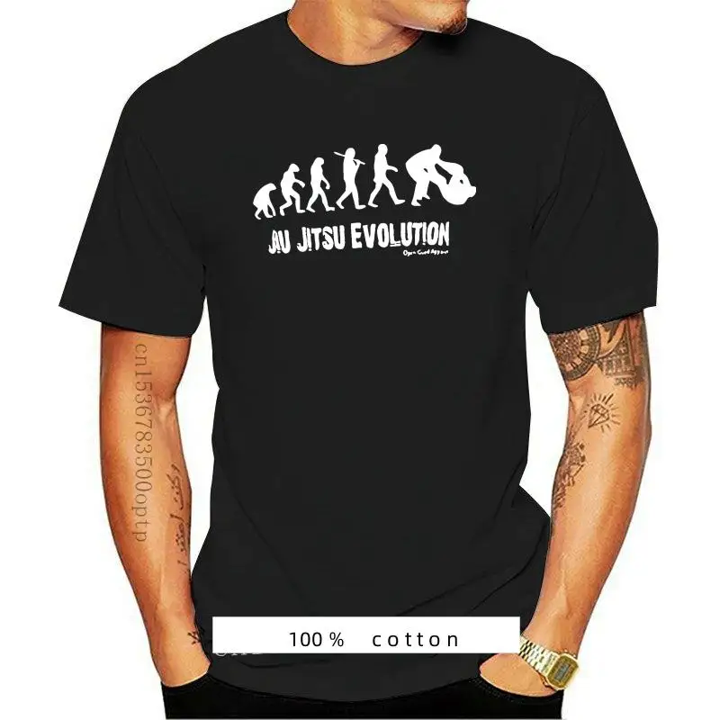 

New Top Sale gracie brazillian jiu jitsu Evolution T Shirt Men Classic bjj rashguards jiu-jitsu 3D Printed 100% Cotton T-Shirt