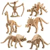 New 12pcs Dinosaur Toys Fossil Skeleton Simulation Model Set Mini Action Figure Educational Creative Collection Toy for Children 1