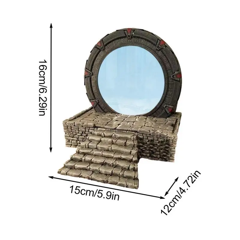 Star Gate Book Stand Light Mirror Prop