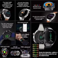 2025 New Micro Physical Examination Blood Lipids Uric Acid Blood oxygen Smart Watch Men ECG+PPG Clock Bluetooth call Smart watch 2