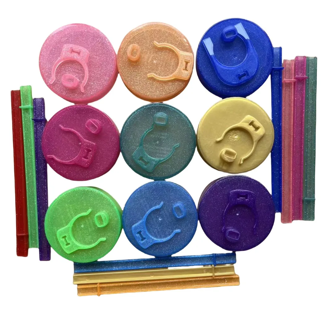 Original Puppe Ersatzhalter Set Buntes Zubehör 1/6 Puppenständer Teile Schwarz Grau Grün Weiß Rot Blau Lila – Detail 1