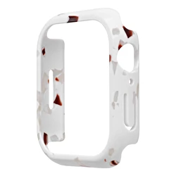 Sleek Hard PC Case for Apple Watch - Durable Frame Edge Cover Without Screen Protector (Nougat)