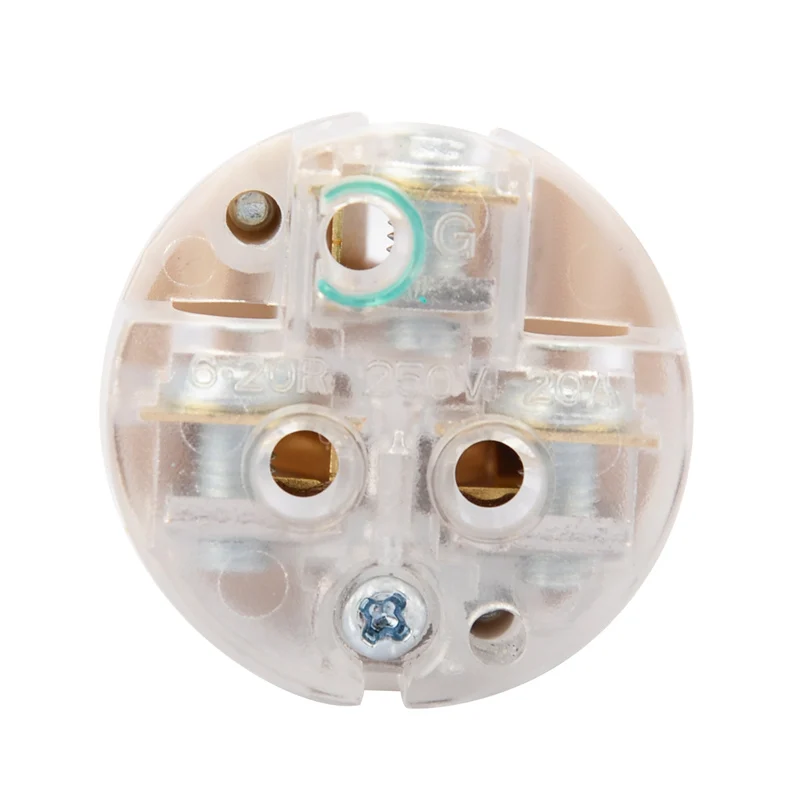Yellow American NEMA 6-20R assembled female industrial 20A/250V equipment direct wiring socket ETL certification electrical socket