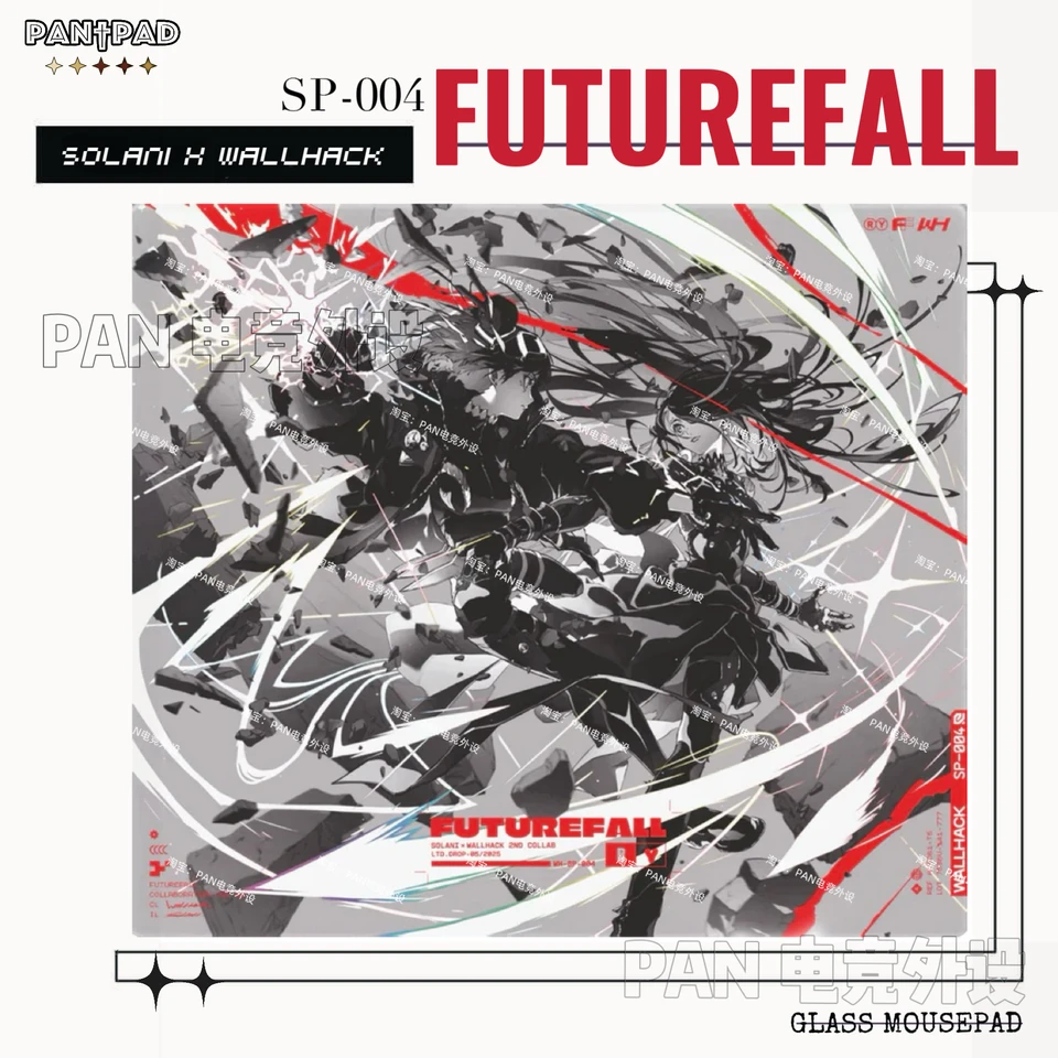 【新品未開封】WALLHACK SP-004 Futurefall WALLHACK Skyped SP-004 Limited Edition Futurefall Glass Gaming