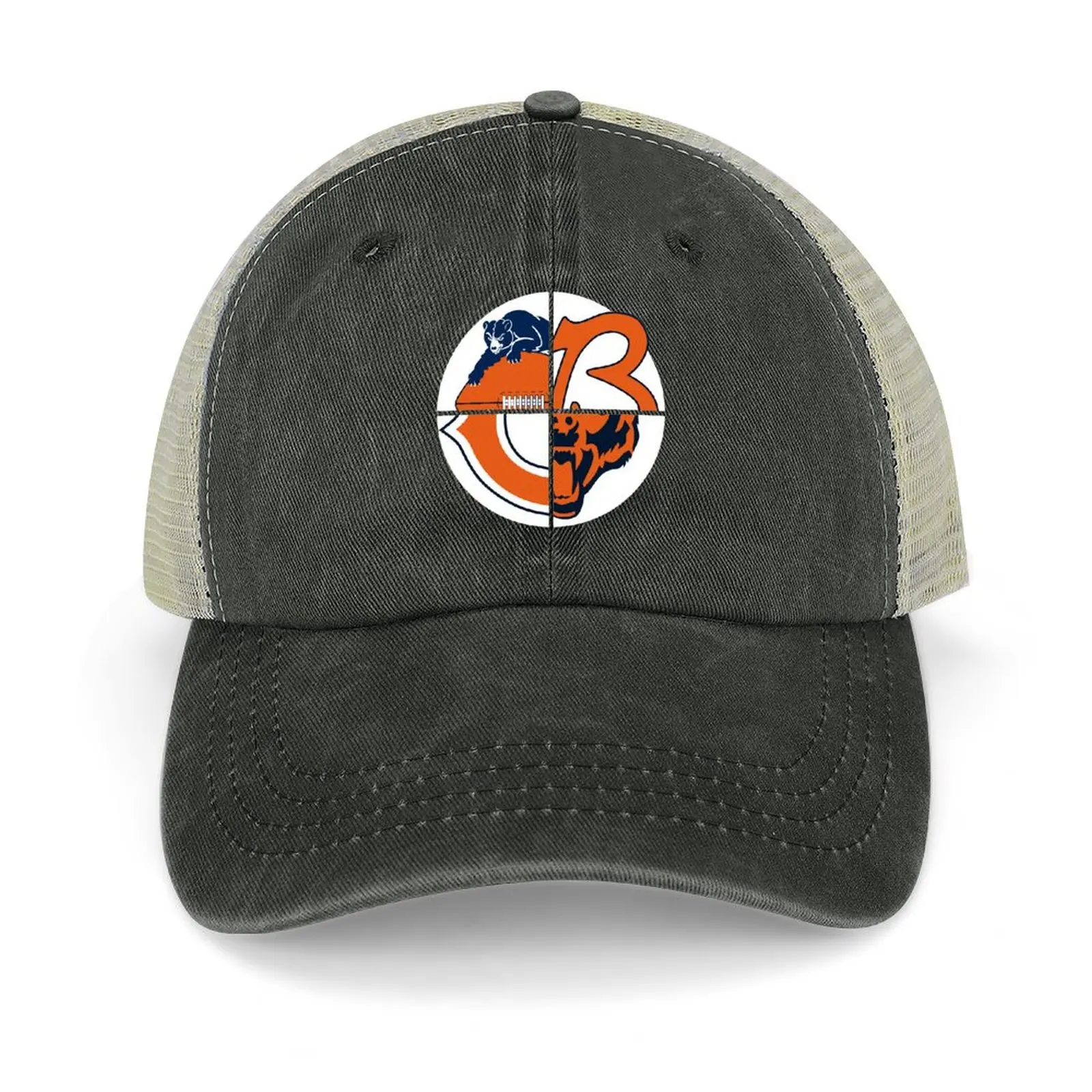 

Chicago Football Quad 2 Cowboy Hat Gentleman Hat Hip Hop Fashion Beach foam party Hat Hats For Women Men's