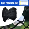 Golf Practice Net 3 * 3m Black Sports Practice Barrier Net Durable High Impact Net Professional Golf Training Aid Golf Container 3