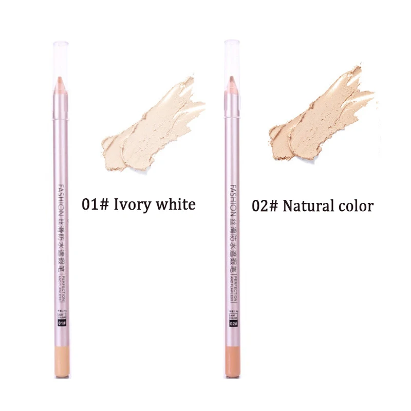 3D Concealer Pencil Covers Acne Spots Dark Circles Wooden Rod Natural Contour Cosmetic Face Makeup Brighten Pen Covers Tools makeup concealer face concealer pen face concealer