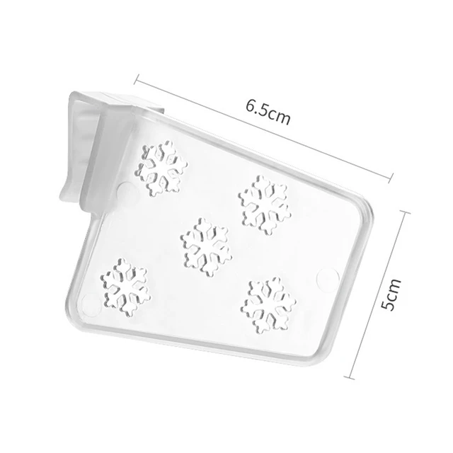 10/1PCS Divisori per frigorifero in plastica Organizzatore Scatola di immagazzinaggio a scatto regolabile Comò Separatore per cassetti Accessori da cucina 6