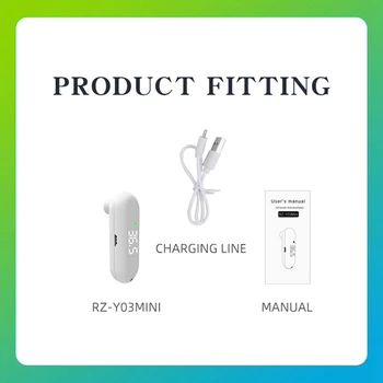 Forehead Thermometer Mini USB Termometer Digital Baby Monitor Body Temperature Children's Infrared Fever Meter 5