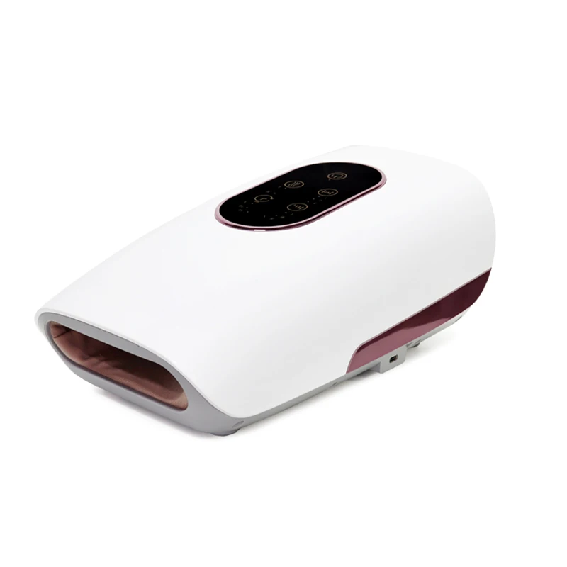 

3 Levels Heating Compression Wireless Rechargeable Hand Massager Machine for Carpal Tunnel