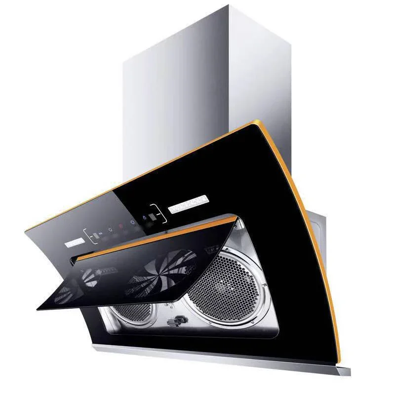 Best Quality Kitchen Appliance Touch Control Chimney Hood Carbon Filter Home Electric Range Hood 900*350*530mm