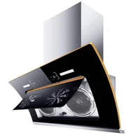 Best Quality Kitchen Appliance Touch Control Chimney Hood Carbon Filter Home Electric Range Hood 900*350*530mm 1
