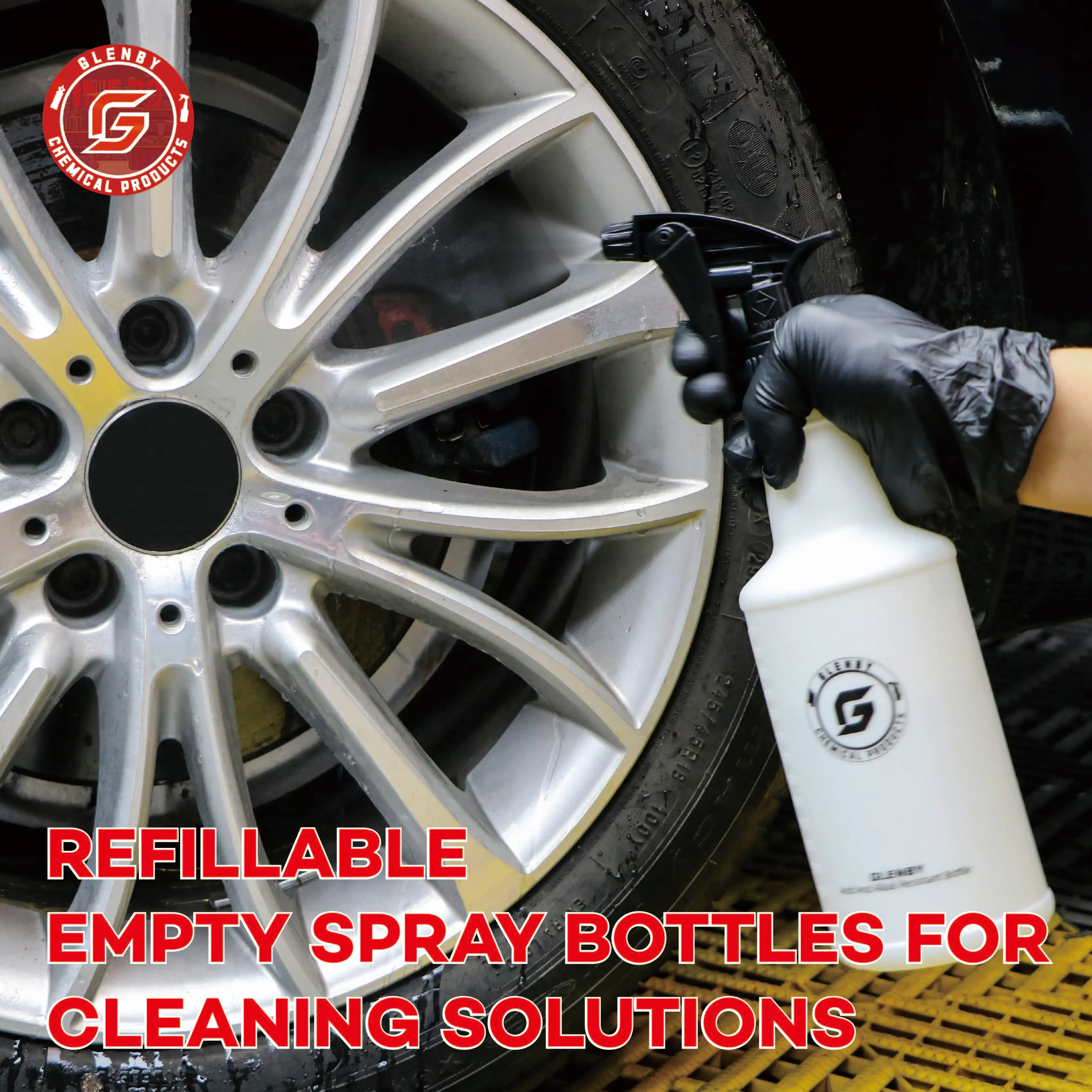 Car cleaning spray bottle; Plant watering spray bottle; Home cleaning spray bottle. 4