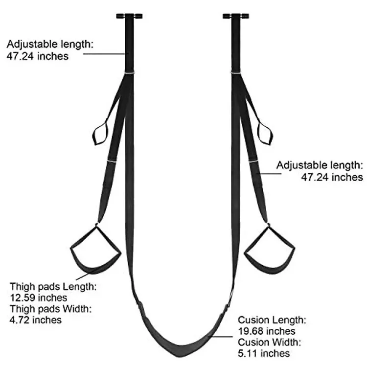 Sexual Posture Assist Flying Swing Door Hanging Sex Swing