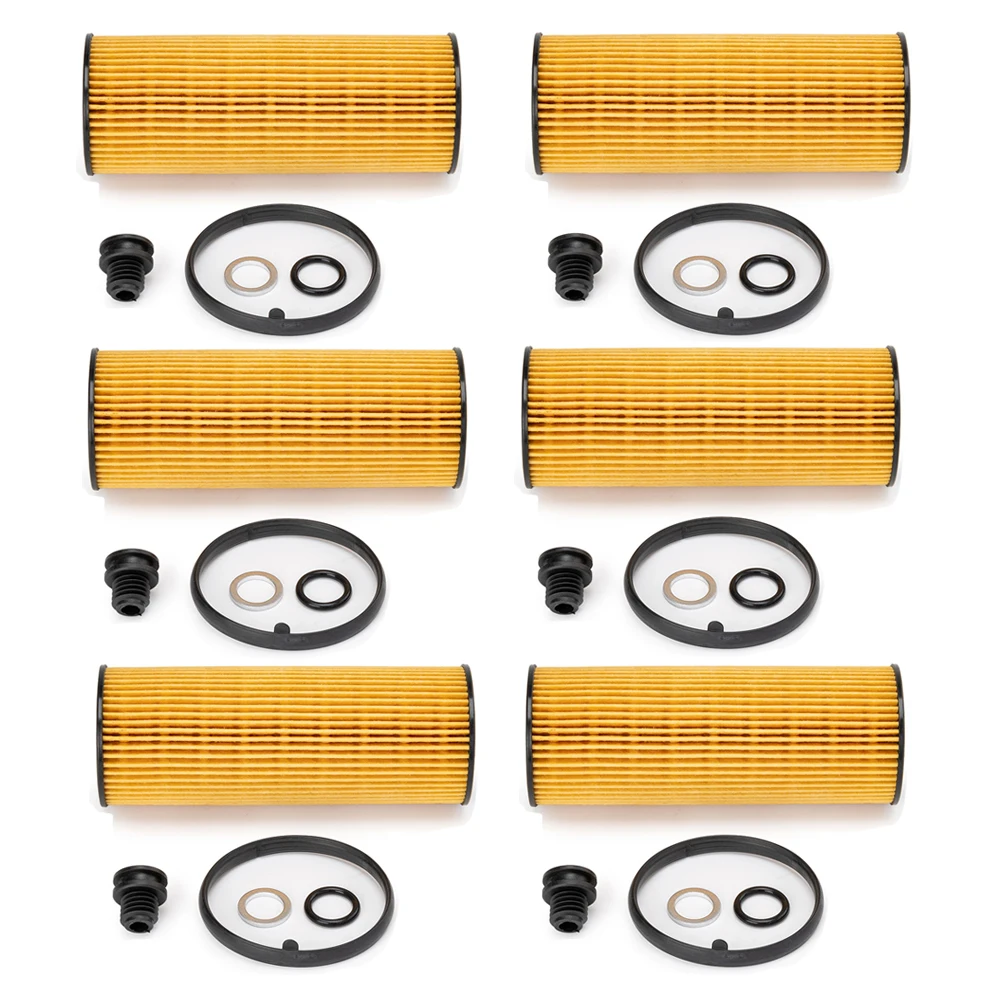 

6pcs/lot Car Engine Oil Filter 26320-2R000 For Hyundai Santa Fe IV 2.0 Diesel Engine 2021 26320-2S000 For Hyundai Tucson NX4 2.0