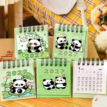 Calendario da tavolo 2027, mini calendari da viaggio portatili, perfetti per la casa, l'ufficio, la scuola, la pianificazione dell'agenda quotidiana, decorazioni per la casa