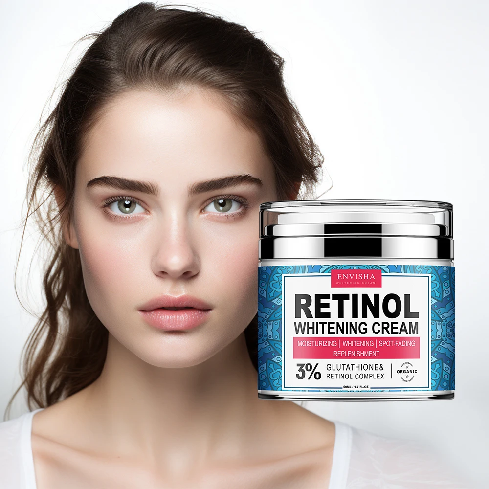 Neck Retinol Cream - Anti-Wrinkle Collagen Moisturizer with Hyaluronic Acid