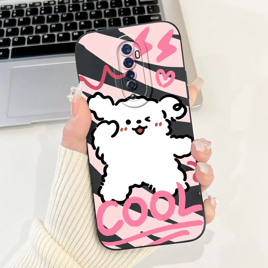 Cute Panda Cartoon Soft Silicone Phone Case - Durable Bumper Cover