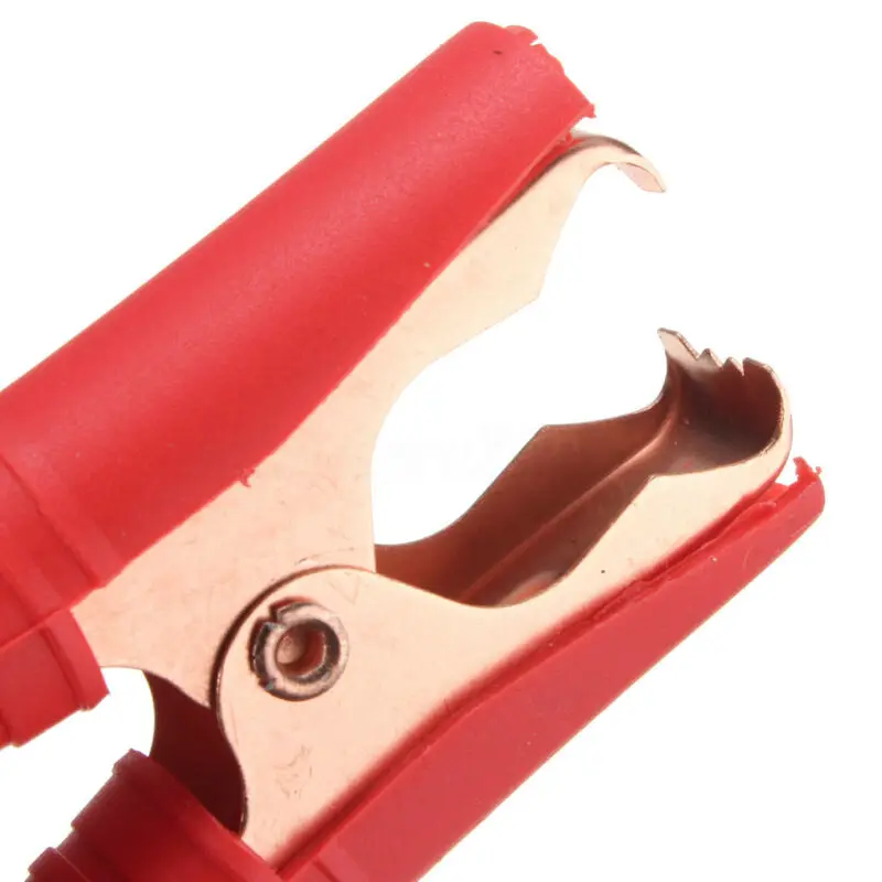 4pcs 100A Copper Plated High Power Battery Clips Car Battery Insulated