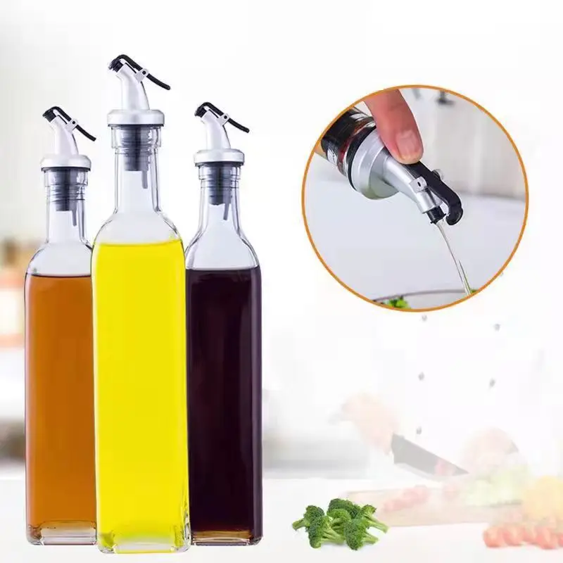 Transparent Plastic OliveOil Bottle 5