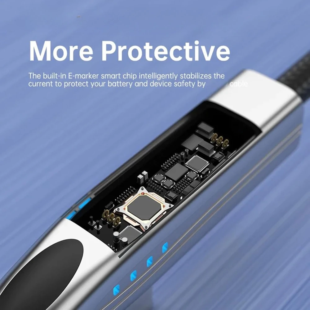 240W 100W 기차 모양 고속 충전 케이블 90 °   엘보 타입 C 충전기 타입 C to 타입 C 케이블 (삼성 S24 S25, 아이폰 16용)