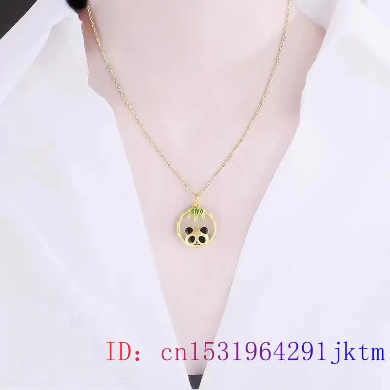 Panda Womens 18K Gold Over Silver Pendant Necklace | One Size | Necklaces + Pendants Pendant Necklaces