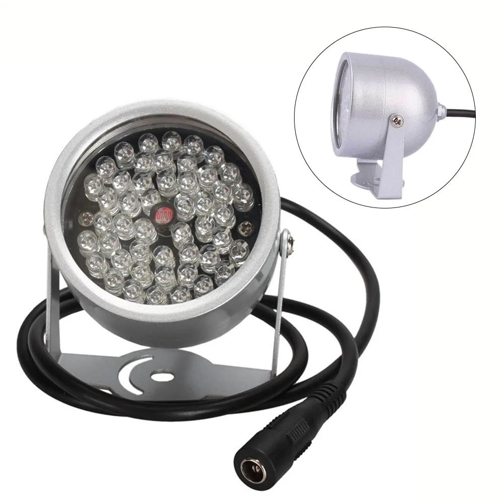 

850nm 48LED IR Lights Illuminator Night Vision Light IP65 Waterproof For Security CCTV Camera Life Automatic CDS Power Control