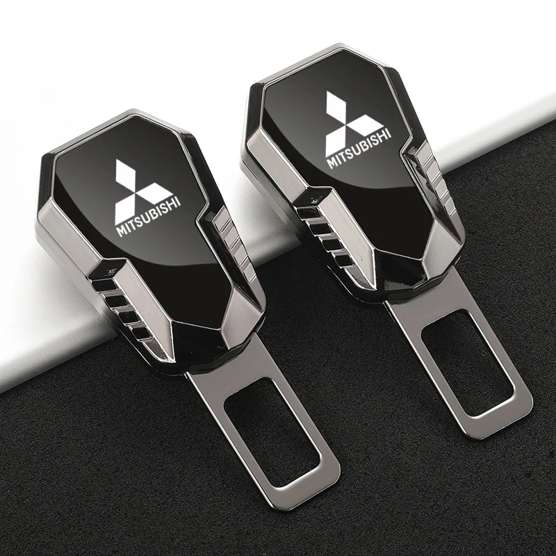 Car Seat Belt Clip Extender Alloy Seatbelt Lock Buckle Plug For Mitsubishi ASX Lancer EVO Pajero Auto Fastener Converter Clip car accessories,seat belt extender,seat belt clip,car seat belt accessory,seat belt extender kit,seat belt lock