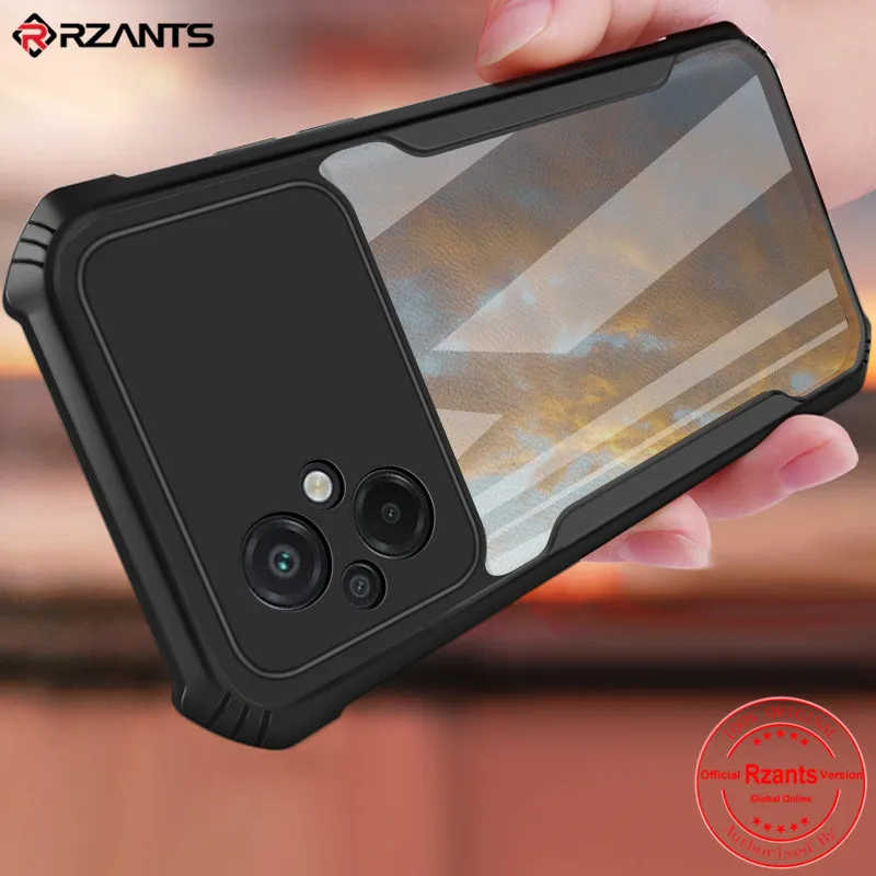 

Rzants For Xiaomi Poco M5 4G Poco M4 5G Case Hard [Blade] Shockproof Slim Crystal Clear Cover funda Casing