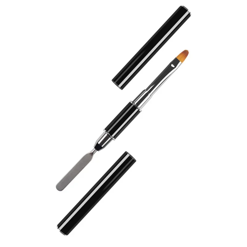 1/2PCS Professional Nail Art Brushes For Manicure UV Gel Brush Pen Nail Art Painting Drawing Brush Phototherapy Tools 6