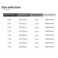 Household Thick and warm lamb wool mattress Foldable tatami mattress 6