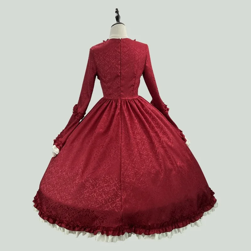 Women Rococo Ball Gown Vintage Renaissance Medieval Costume Princess Lolita Dress Royal Victorian Irish Halloween Cosplay Dress