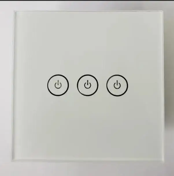 

Smart Home House System Luxury Crystal Glass Wall Switch Touch Switch Normal Domestic Switch Wireless Remote Control