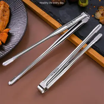 Pinzas BBQ Acero Inoxidable Multifuncionales para Parrilla, Cocina, Carne y Camping