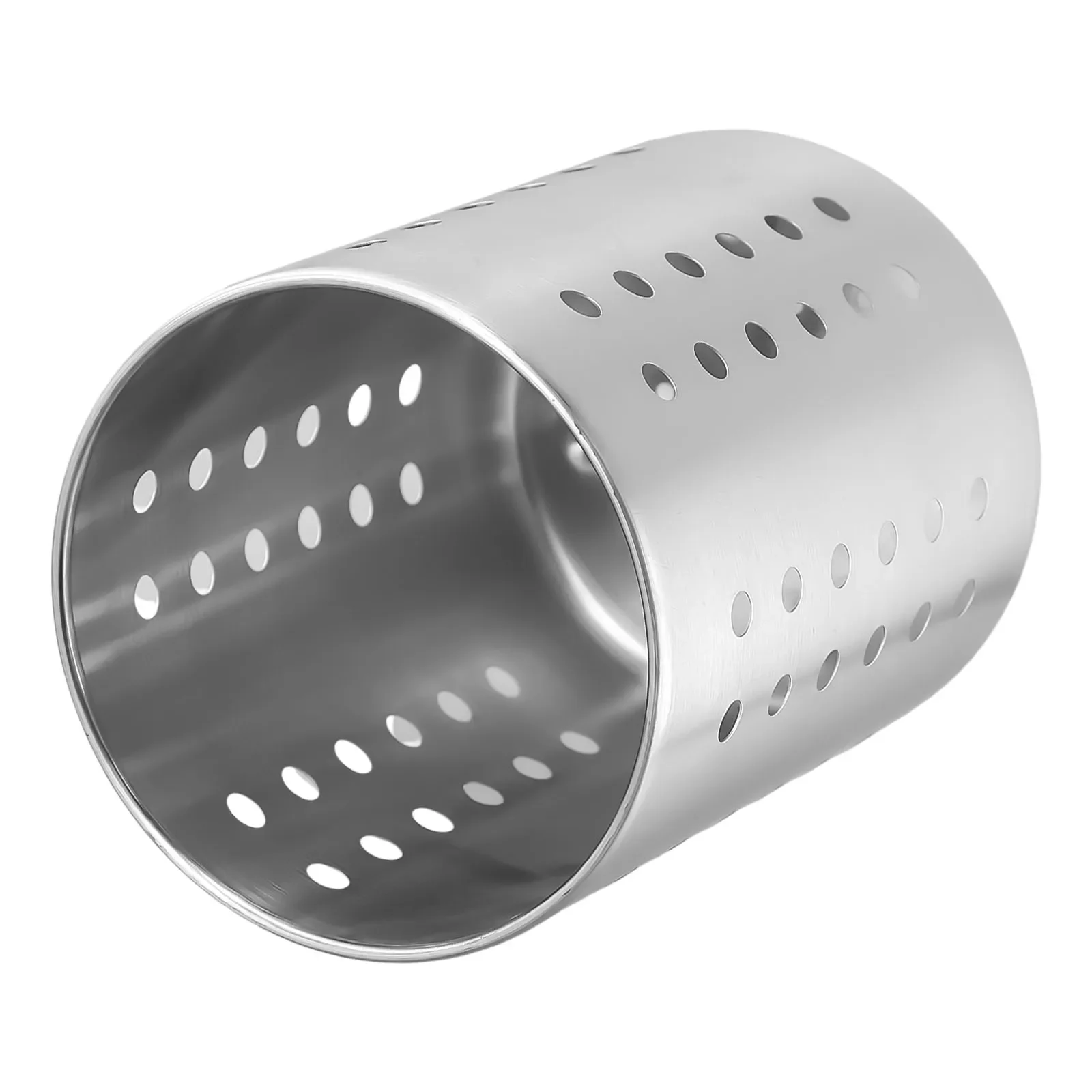 

Drainer Spoon Silver Holes Ventilation Kitchen Holder Utensil Cutlery 10x12.5cm Stainless Steel Chopsticks New