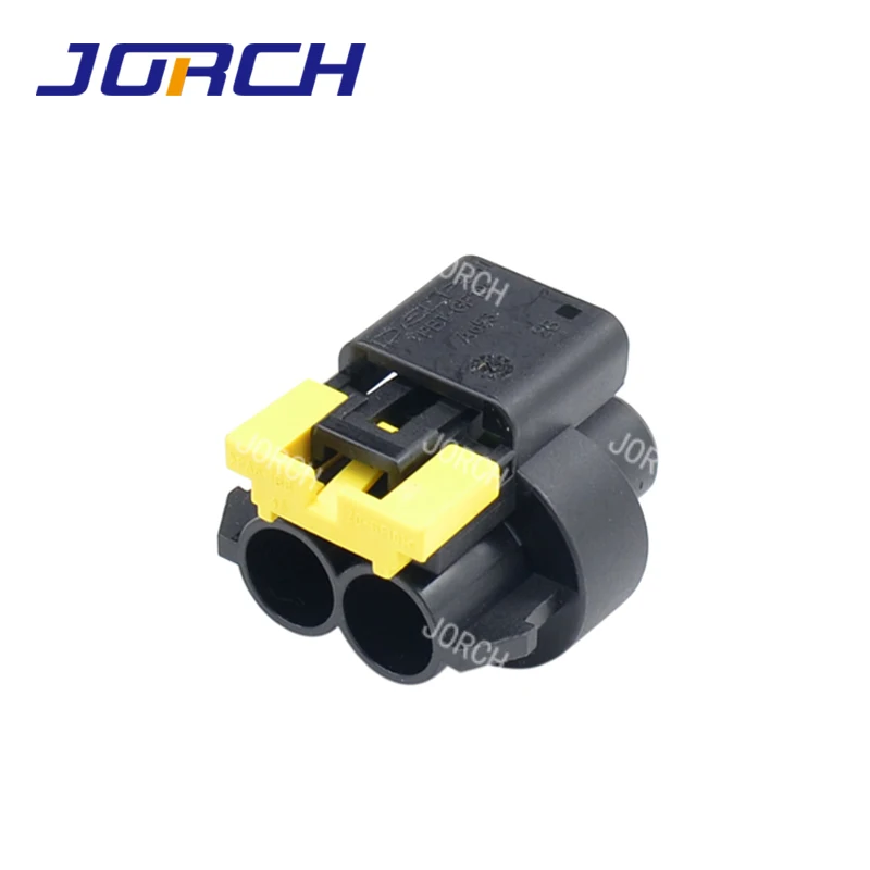 5 Sets 2 Way Delphi 6.3mm Series Plug Wire Harness Connector 