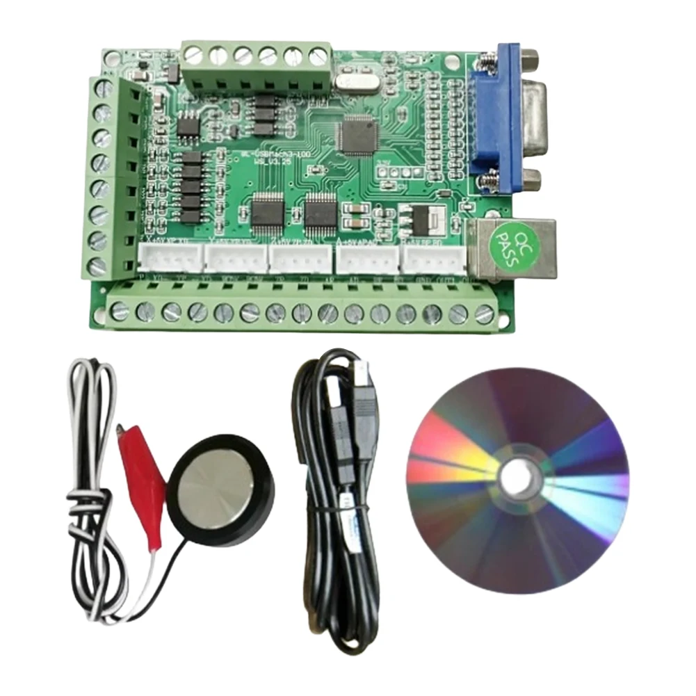 USB 5 축 브레이크아웃 보드, Mach3 V3.25 Z 툴 세터, 5 축 인터페이스..