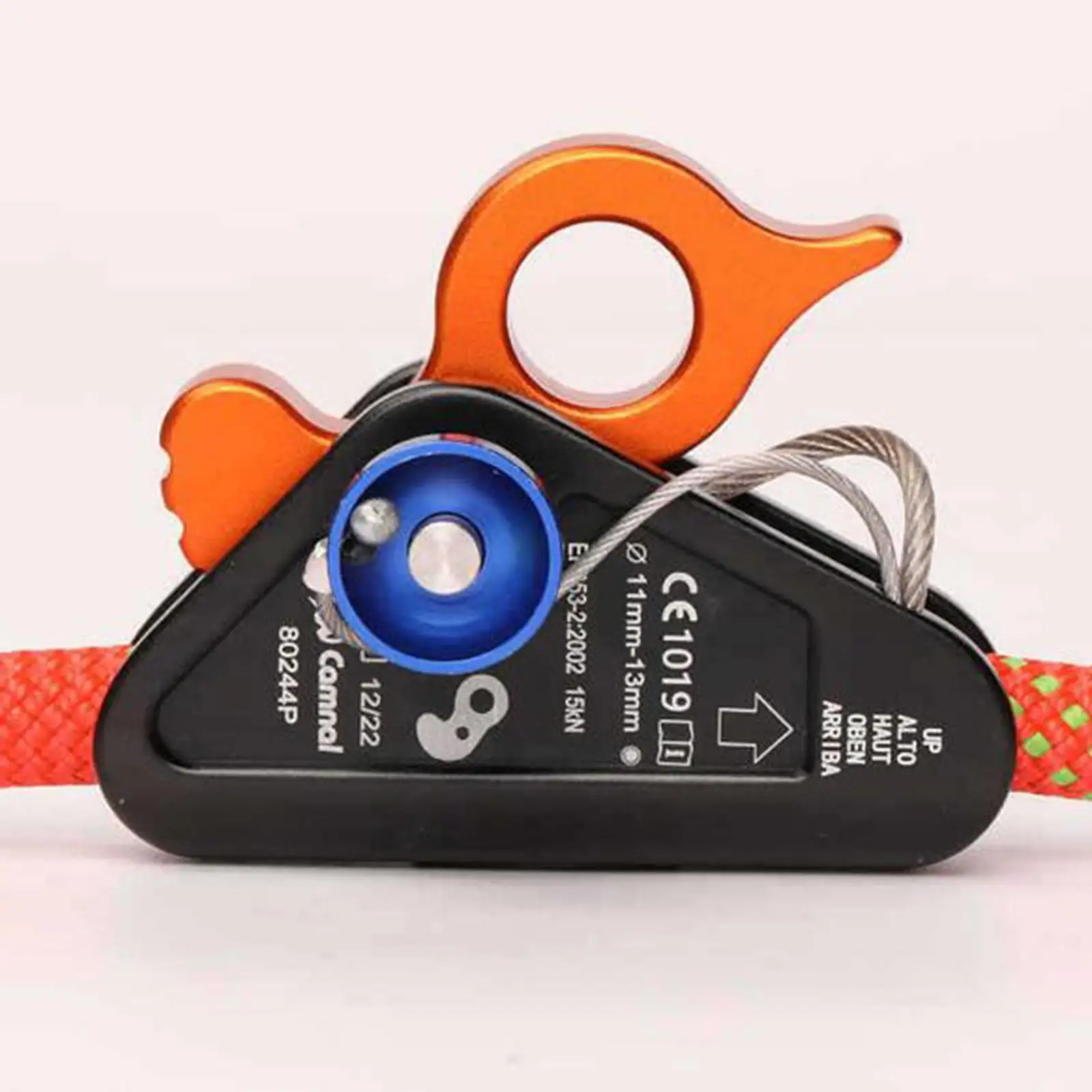 Climbing Rope Grab Ascender Fall Protection Riser Adjuster for Rock Climbing Climbing Rope Grab Ascender Fall Protection Riser Adjuster for Rock Climbing