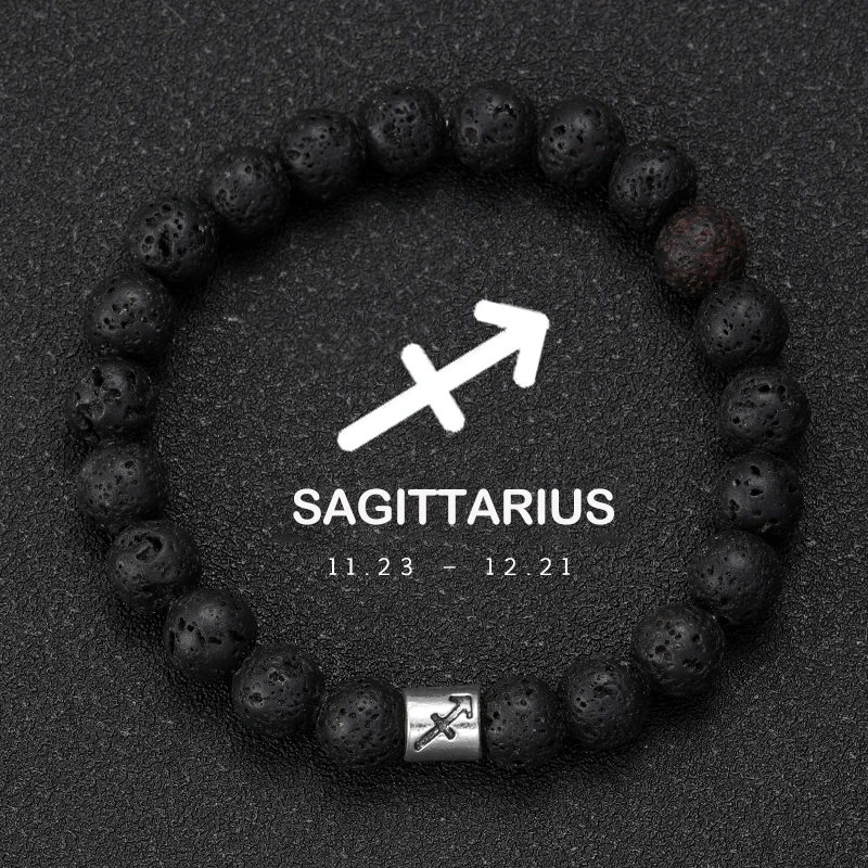 Zodiac Natural Stone Bracelet - Elegant Couples Friendship Jewelry